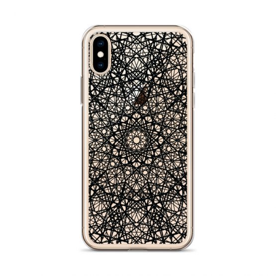 Geometric Pattern Clear iPhone Case Â» Elevation Phone Cases