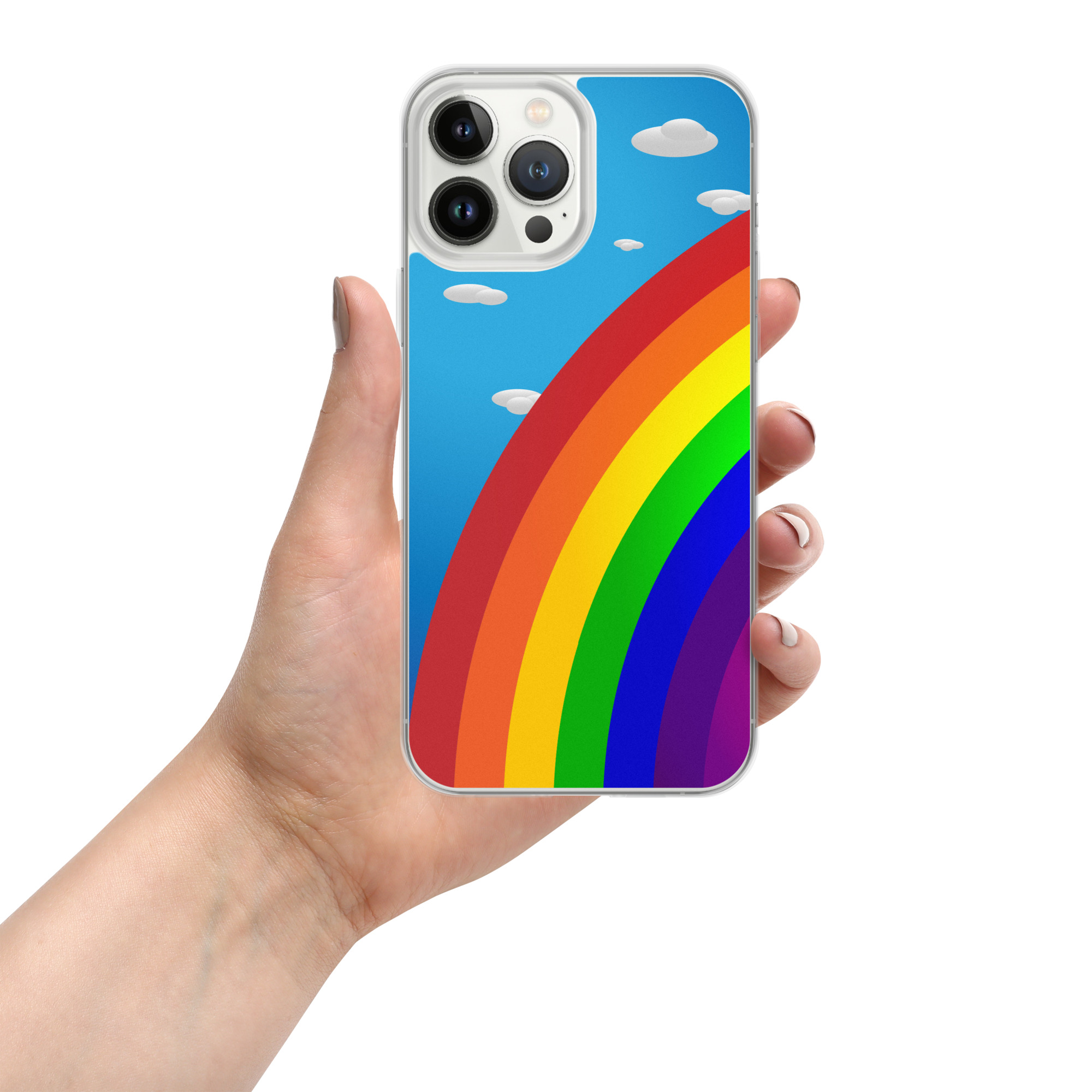 sky rainbow iphone case