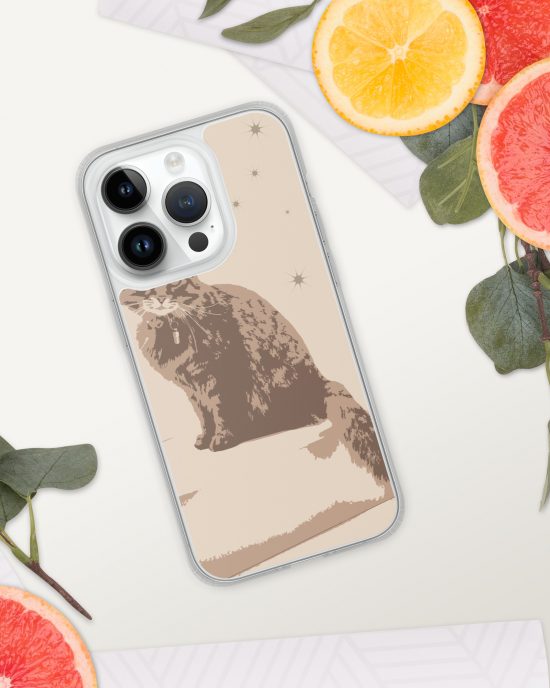 Brown Cat iPhone Case Design